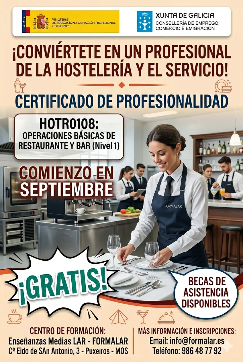 HOTR0108 Operaciones Básicas de Cocina - Formalar